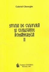 Studii de cultura si civilizatie romaneasca, 2 volume